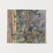 Trees and Road, Post Impressionist Landscape Wandteppich (Vorderseite (Horizontal))