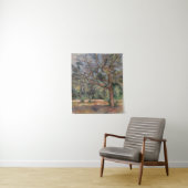 Trees and Road, Post Impressionist Landscape Wandteppich (Beispiel)