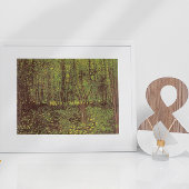 Trees and Undergrowth by Vincent van Gogh Poster