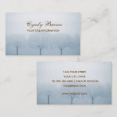 Trees Business Card Visitenkarte (Vorne/Hinten)