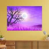 TREES DREAMLANDSCAPE STRETCHED LEINWAND ART DRUCKE (Insitu (Wohnzimmer))