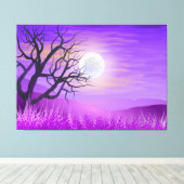 TREES DREAMLANDSCAPE STRETCHED LEINWAND ART DRUCKE (Insitu (Holzboden))