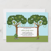 Trees Family Wiedersehen Einladung (Vorderseite)