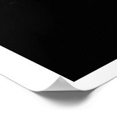 Trees & Fog,  Poster (Ecke)