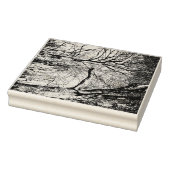 Trees Foto Rubber Briefmarke Gummistempel (Stempel)