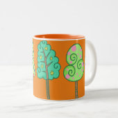 Trees Kawaii Tasse (VorderseiteRechts)
