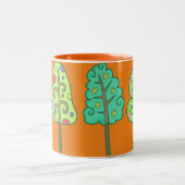 Trees Kawaii Tasse (Mittel)