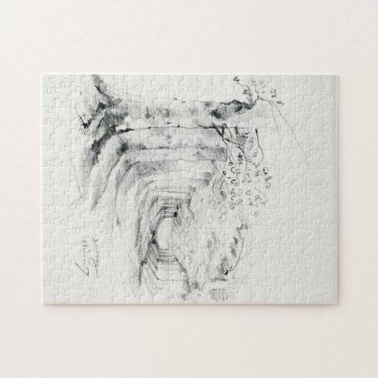 Trees Monet Fine Arte Puzzle (Horizontal)