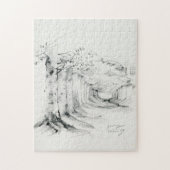 Trees Monet Fine Arte Puzzle (Vertikal)