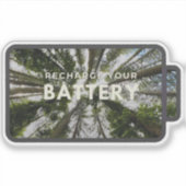 Trees Recharge Sticker (Vorderseite)