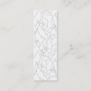 TREES Slim Business Card Mini Visitenkarte