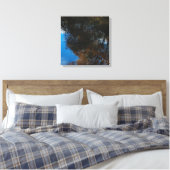 Trees Water Reflection II Stretched Canvas Print Leinwanddruck (Insitu (Schlafzimmer))