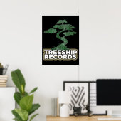 Treeship Platten Poster (Heimbüro)