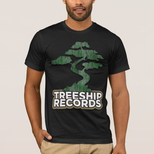 Treeship Platten T-Shirt (Vorderseite)