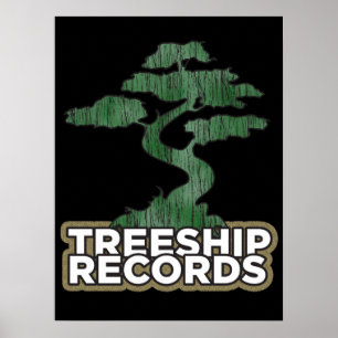 Treeship Plattenen-Plakat Poster
