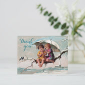 Treetop Children Danke, Postcard Postkarte (Stehend Vorderseite)