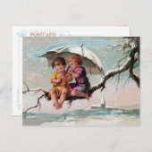 Treetop Children Postcard Postkarte (Vorne/Hinten)