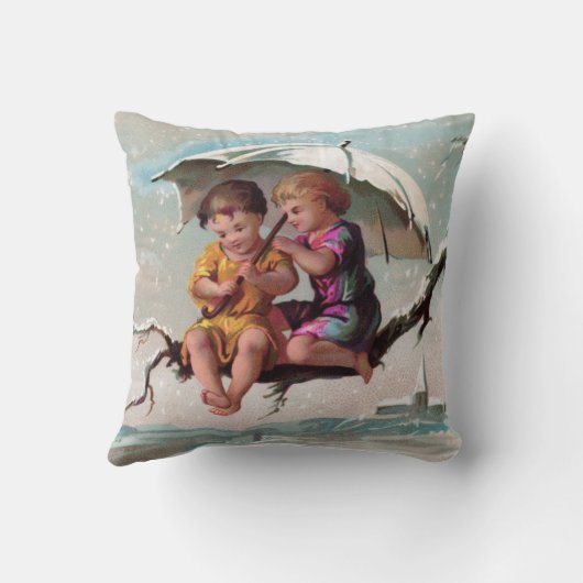 Treetop Children Throw Kissen (Rückseite)