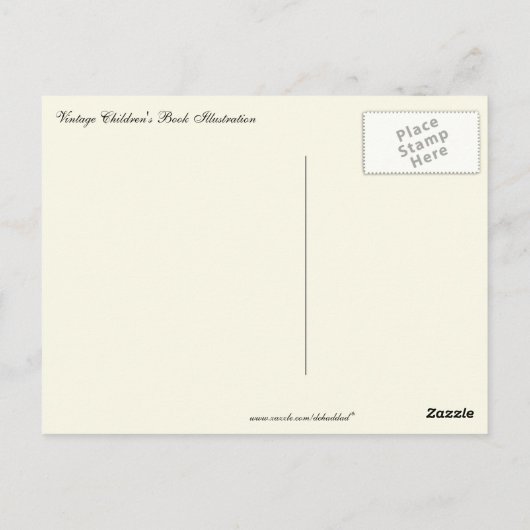 Treetop Tea Party Postkarte (Rückseite)