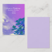 Treetop Visitenkarte (Vorne/Hinten)