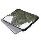 Treetops Laptop Sleeve (Vorne Knopf)