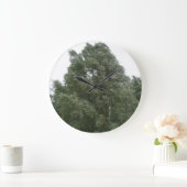 Treetops Wall Clock Große Wanduhr (Zuhause)
