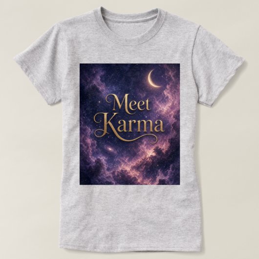 Treffe Karma T-Shirt (Design vorne)