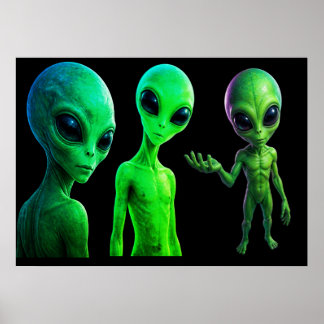 Treffe meine schöne Familie von Außerirdischen Wan Poster