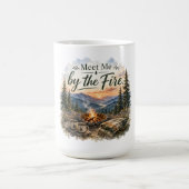 Treffe mich am Lagerfeuer des Fire Mountain bei So Kaffeetasse (Mittel)