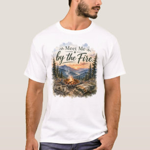 Treffe mich am Lagerfeuer des Fire Mountain bei So T-Shirt