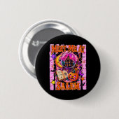 Treffe mich bei M Witchy Halloween Ed spookiger Kü Button (Vorne & Hinten)