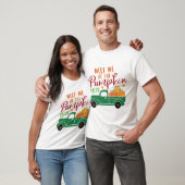 Treffe mich beim Kürbisfeld T-Shirt (Unisex)