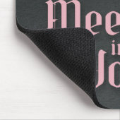 Treffe mich im Wald Mousepad (Ecke)
