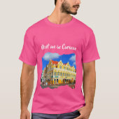 Treffe mich in Curaçao T-Shirt (Vorderseite)