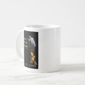 Treffe mich in den Flammen Kaffeetasse (Vorderseite Links)