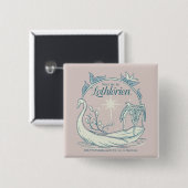Treffe mich in LOTHLORIEN™ - Schwanenboot Button (Vorne & Hinten)