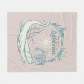 Treffe mich in LOTHLORIEN™ - Schwanenboot Fleecedecke (Vorderseite (Horizontal))