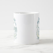 Treffe mich in LOTHLORIEN™ - Schwanenboot Jumbo-Tasse (Vorderseite)