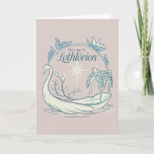 Treffe mich in LOTHLORIEN™ - Schwanenboot Karte