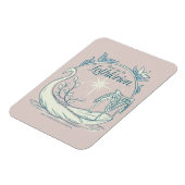 Treffe mich in LOTHLORIEN™ - Schwanenboot Magnet (Linke Seite)