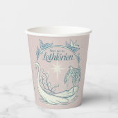 Treffe mich in LOTHLORIEN™ - Schwanenboot Pappbecher (Vorderseite)