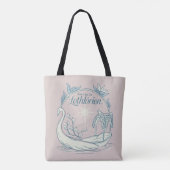 Treffe mich in LOTHLORIEN™ - Schwanenboot Tasche (Rückseite)