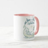 Treffe mich in LOTHLORIEN™ - Schwanenboot Tasse (VorderseiteRechts)