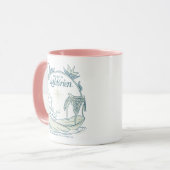 Treffe mich in LOTHLORIEN™ - Schwanenboot Tasse (Vorderseite Links)