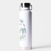 Treffe mich in LOTHLORIEN™ - Schwanenboot Trinkflasche (Rückseite)