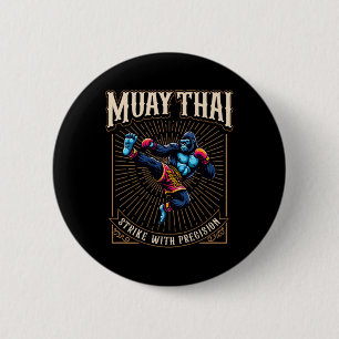 Treffe mit Präzision - Cooler Muay Thai Gorilla Ki Button