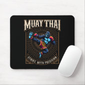 Treffe mit Präzision - Cooler Muay Thai Gorilla Ki Mousepad (Mit Mouse)