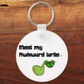 treffen auf meine Schildkröte Schlüsselanhänger (Vorderseite)
