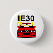 Treffen BMWs E30 Button (Vorderseite)