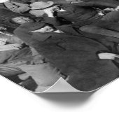 Treffen der amerikanischen Präsidenten mit Buffalo Poster (Ecke)